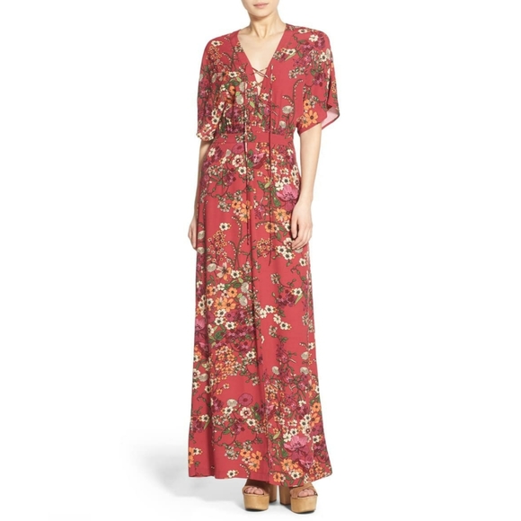 Anthropologie Dresses & Skirts - Wayf Kimono Maxi Dress